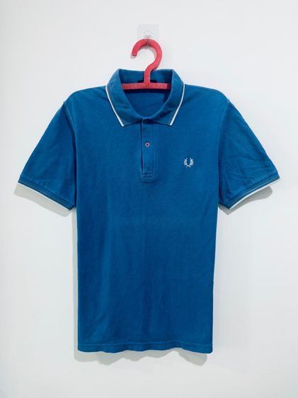 อื่นๆ อื่นๆ แขนสั้น อื่นๆ เสื้อโปโล FRED PERRY made in England แท้ 💯 size 101 40 ขนาดอก 20 ยาว 27.5 นิ้ว สภาพดี ทรงสวย เนื้อผ้าดีมาก หายากน่าสะสมครับ
