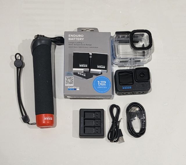 Go Pro GoPro Action Camera Hero 12 Bundle Dive Explorer - Black