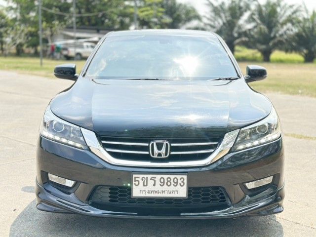 Honda Accord 2013 2.0 EL Sedan เบนซิน ไม่ติดแก๊ส เกียร์อัตโนมัติ ดำ รูปที่ 2
