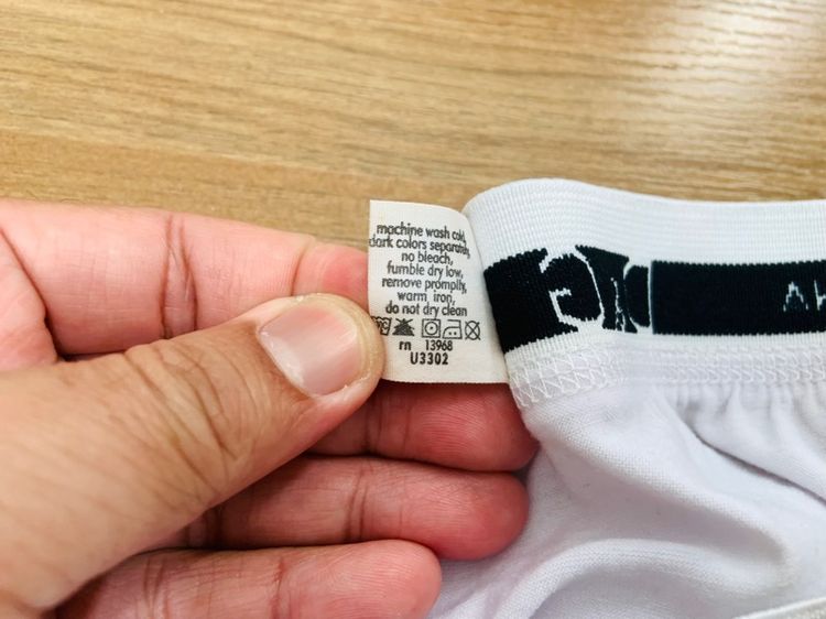 กางเกงใน DG DOCE GABBANA made in USA แท้ 💯 size XXL เอว 32-40 ใส่ได้ สภาพใหม่เอี่ยม ดีเทลดี ทรงสวย เนื้อผ้าดีมาก หายากน่าสะสมครับ รูปที่ 6