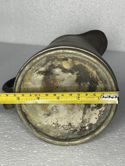 เหยือก ทองเหลือง งานยุโรปเก่าสะสม รูปที่ 8