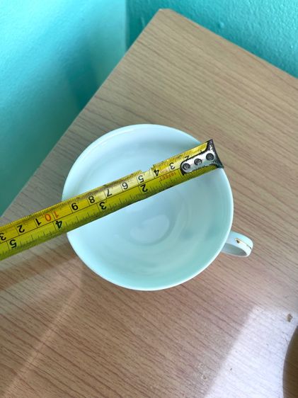 ถ้วยน้ำชา จาน ห้างขายทอง เซ่งเฮงหลี ตรามงกุฏ ยุคพระนคร โบราณเก่าสะสม รูปที่ 7