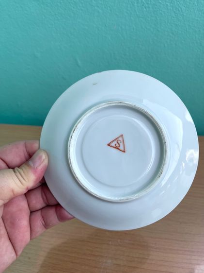 ถ้วยน้ำชา จาน ห้างขายทอง เซ่งซุนหลี ยุคพระนคร โบราณเก่าสะสม รูปที่ 9