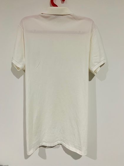 เสื้อ POLO Ralph Lauren ทรง Custom Fit แท้ 💯 size L อก 22 หน้ายาว 27 หลัง ยาว 29 นิ้ว สภาพดีมาก ทรงสวย เนื้อผ้าดีมาก หายากน่าสะสม รูปที่ 5