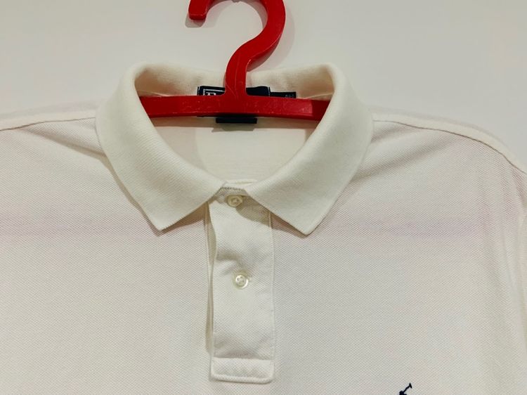เสื้อ POLO Ralph Lauren ทรง Custom Fit แท้ 💯 size L อก 22 หน้ายาว 27 หลัง ยาว 29 นิ้ว สภาพดีมาก ทรงสวย เนื้อผ้าดีมาก หายากน่าสะสม รูปที่ 3
