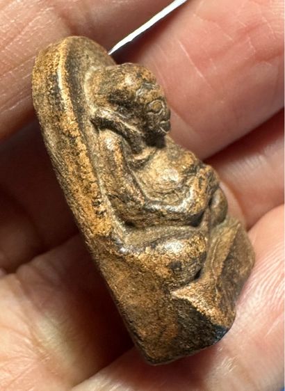 🙏พระสมเด็จพระปิลันท์ เนื้อผงใบลาน🙏พระสังขจาย เนื้อดินเก่า ไม่ทราบที่ องค์ละ1550 รูปที่ 9