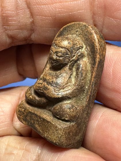 🙏พระสมเด็จพระปิลันท์ เนื้อผงใบลาน🙏พระสังขจาย เนื้อดินเก่า ไม่ทราบที่ องค์ละ1550 รูปที่ 10