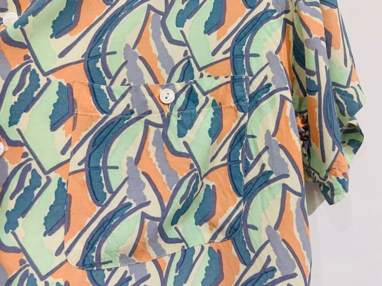เสื้อเชิ้ต Hawaii MEN’S BIGI Sport แท้ 💯 size M วัดจริงเอว 21.5 ยาว 27 นิ้ว สภาพใหม่มาก ดีเทลชายเสื้อสวย ทรงสวย เนื้อผ้าดียืดหยุ่นดีมากครับ รูปที่ 2