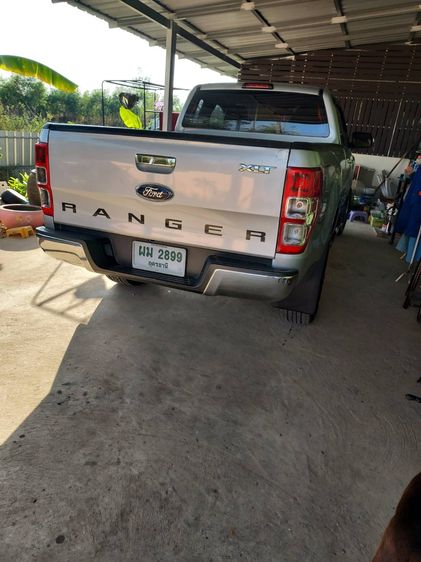 Ford Ranger 2014 2.2 Hi-Rider XLT Pickup ดีเซล ไม่ติดแก๊ส เกียร์ธรรมดา เทา รูปที่ 3