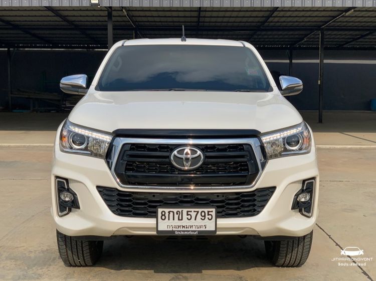 Toyota Hilux Revo 2018 2.8 G 4WD Pickup ดีเซล เกียร์อัตโนมัติ ขาว รูปที่ 3
