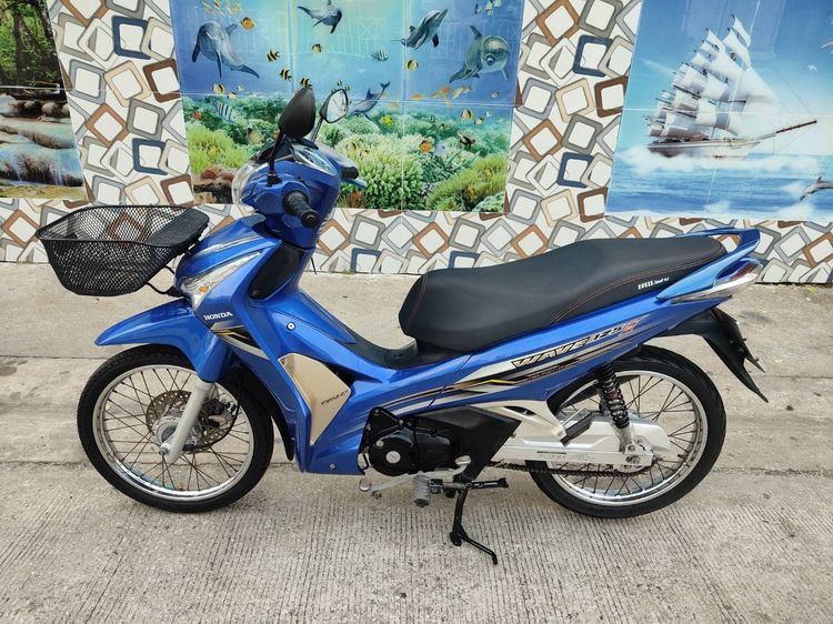 🛵ยังไงก็ขาย WAVE125i ปี 55 เครื่องดี สีสวย สตาร์ทมือ เล่มชุดโอนครบ+เปลี่ยนถ่ายน้ำมันเครื่องฟรี ส่งฟรี30 ก.ม รูปที่ 2