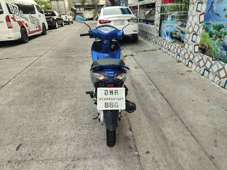 🛵ยังไงก็ขาย WAVE125i ปี 55 เครื่องดี สีสวย สตาร์ทมือ เล่มชุดโอนครบ+เปลี่ยนถ่ายน้ำมันเครื่องฟรี ส่งฟรี30 ก.ม รูปที่ 5