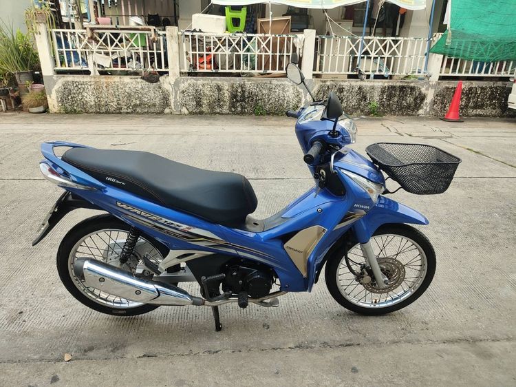 🛵ยังไงก็ขาย WAVE125i ปี 55 เครื่องดี สีสวย สตาร์ทมือ เล่มชุดโอนครบ+เปลี่ยนถ่ายน้ำมันเครื่องฟรี ส่งฟรี30 ก.ม รูปที่ 3