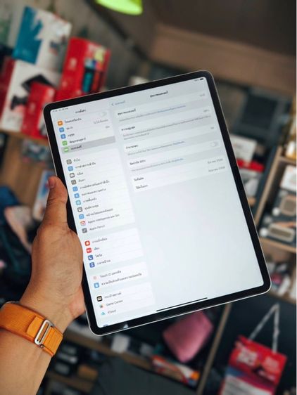  - iPad Air 13-inch (M3) Wi-Fi  Cellular 256GB Starlight (2025) รูปที่ 4
