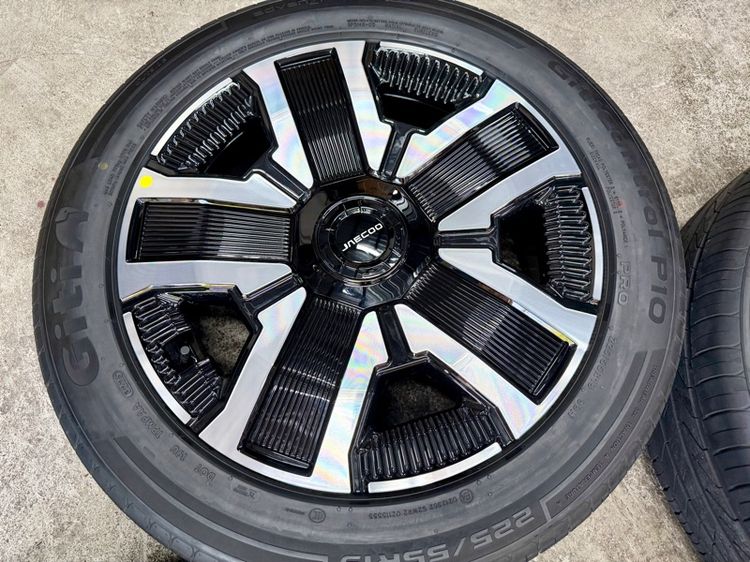 ล้อแม็ก JAECOO 6 ขอบ 19” ถอดป้ายแดง ยาง GITI 225-55R19 ปี 25 ตุ่มหน้ายางอยู่ครบ รูปที่ 8