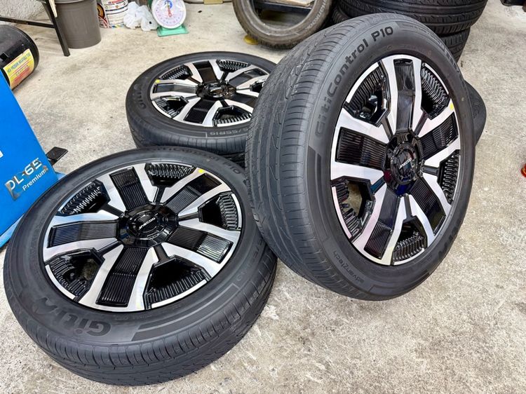 ล้อแม็ก JAECOO 6 ขอบ 19” ถอดป้ายแดง ยาง GITI 225-55R19 ปี 25 ตุ่มหน้ายางอยู่ครบ รูปที่ 2