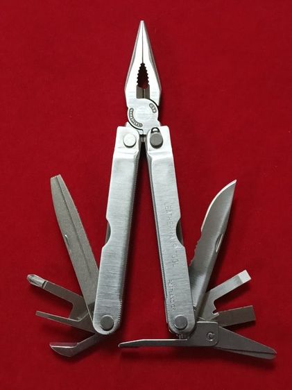 LEATHERMAN TOOL PST2 RARE ITEM ใหม่เก่าเก็บไม่ผ่านการใช้งาน ไม่มีตำหนิพร้อมซองหนังตรงรุ่น หายากเลิกผลิตนานแล้ว นักสะสมแบรนด์นี้ไม่ควรพลาด รูปที่ 3