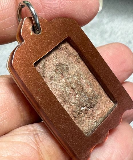 🙏พระเนื้อดินตัด กรุวัดกระชายอยุธยา พระพุทธคุณสูงมีประสบการณ์ เลี่ยมโบราณ 🙏พระราหูล.พ.น้อย หลังจาร องค์ละ 1850 รูปที่ 3