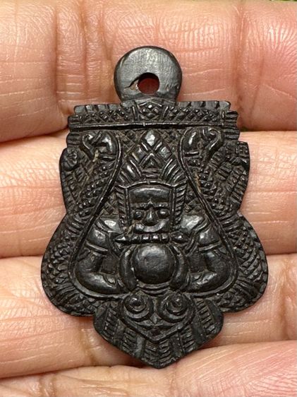 🙏พระเนื้อดินตัด กรุวัดกระชายอยุธยา พระพุทธคุณสูงมีประสบการณ์ เลี่ยมโบราณ 🙏พระราหูล.พ.น้อย หลังจาร องค์ละ 1850 รูปที่ 9