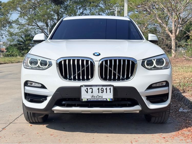 รถ BMW X3 2.0 xDrive20d Highline 4WD สี ขาว