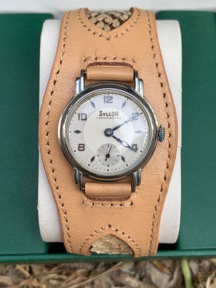 นาฬิกามือสอง Sylcon Chronometer แท้ สภาพสวย ระบบไขลาน รูปที่ 11