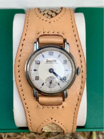 นาฬิกามือสอง Sylcon Chronometer แท้ สภาพสวย ระบบไขลาน