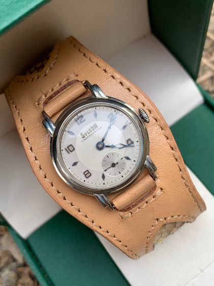 นาฬิกามือสอง Sylcon Chronometer แท้ สภาพสวย ระบบไขลาน รูปที่ 13