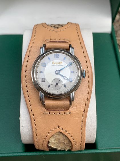 นาฬิกามือสอง Sylcon Chronometer แท้ สภาพสวย ระบบไขลาน รูปที่ 6