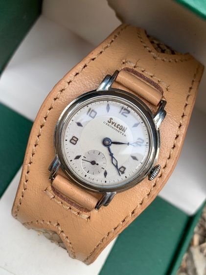 นาฬิกามือสอง Sylcon Chronometer แท้ สภาพสวย ระบบไขลาน รูปที่ 12
