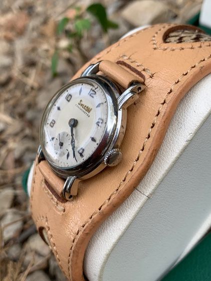 นาฬิกามือสอง Sylcon Chronometer แท้ สภาพสวย ระบบไขลาน รูปที่ 4