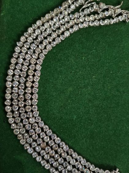 สร้อยข้อมือเพชรเงินแท้ 925 รูปที่ 6