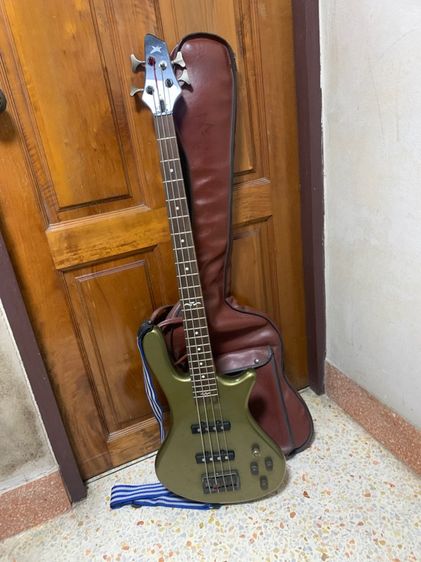 อื่นๆ กีต้าร์ไฟฟ้า กีตาร์เบสไฟฟ้า JALLY พร้อมสองกระเป๋า