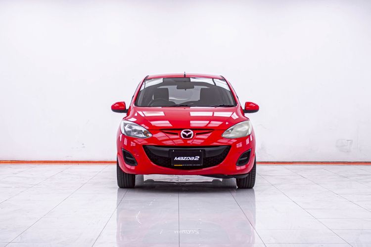 Mazda Mazda 2 2010 1.5 Sports Groove Sedan เบนซิน ไม่ติดแก๊ส เกียร์อัตโนมัติ แดง รูปที่ 4