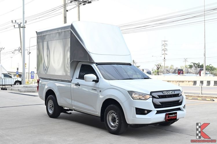 รถ Isuzu D-MAX 1.9 S สี ขาว