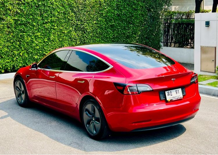 Tesla Model-3 2020 RWD (Standard Range) Sedan ไฟฟ้า เกียร์อัตโนมัติ แดง รูปที่ 4