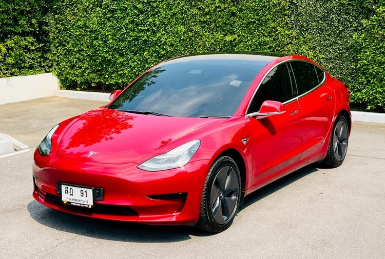 รถ Tesla Model-3 RWD (Standard Range) สี แดง