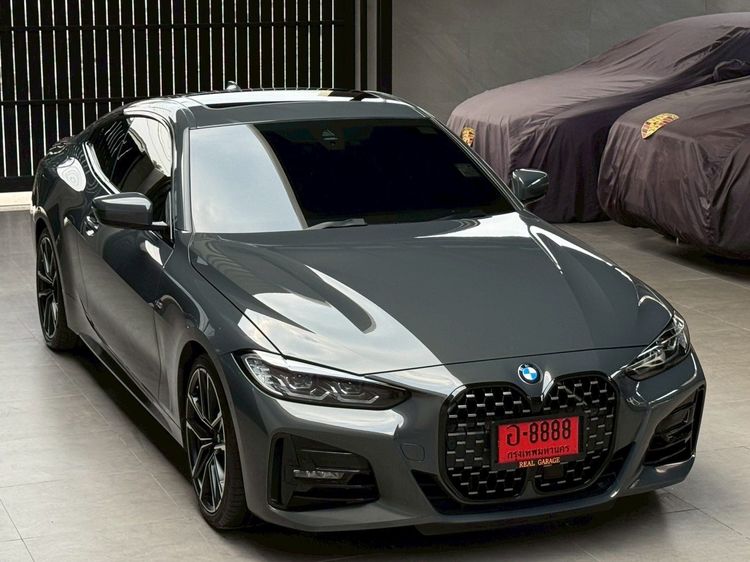 BMW Series 4 2022 430i Sedan เบนซิน ไม่ติดแก๊ส เกียร์อัตโนมัติ เทา รูปที่ 2