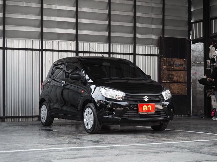 Suzuki Celerio 2025 1.0 GA Sedan เบนซิน ไม่ติดแก๊ส เกียร์ธรรมดา ดำ รูปที่ 3