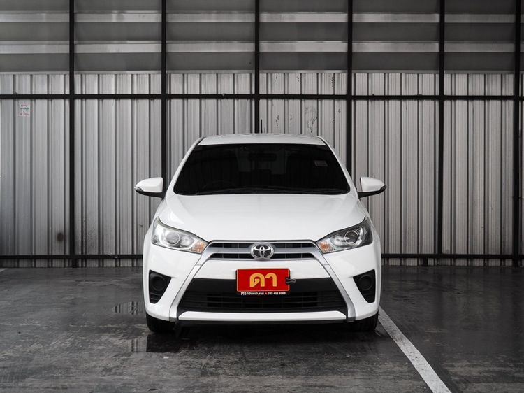 Toyota Yaris 2017 1.2 G Sedan เบนซิน ไม่ติดแก๊ส เกียร์อัตโนมัติ ขาว รูปที่ 2