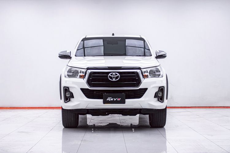 Toyota Hilux Revo 2019 2.4 E Prerunner Pickup ดีเซล ไม่ติดแก๊ส เกียร์อัตโนมัติ ขาว รูปที่ 4