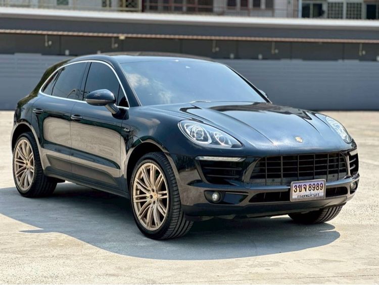รถ Porsche Macan 3.0 S 4WD สี ดำ