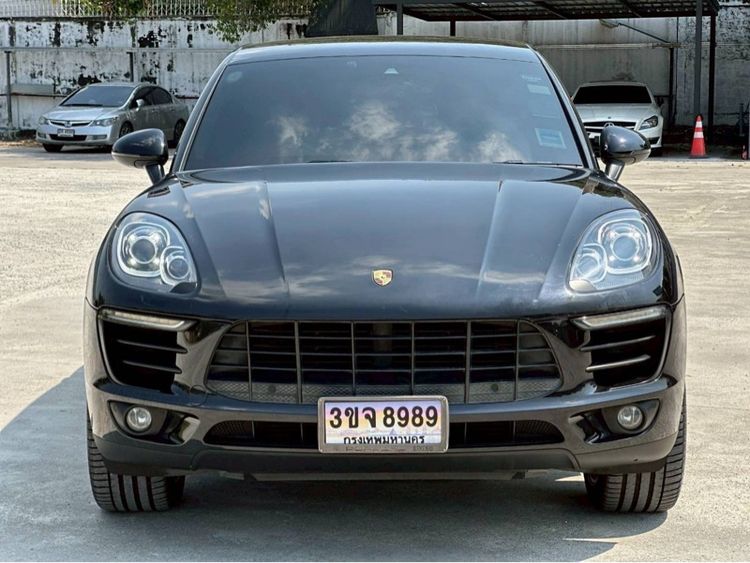 Porsche Macan 2016 3.0 S 4WD Sedan ดีเซล ไม่ติดแก๊ส เกียร์อัตโนมัติ ดำ รูปที่ 2