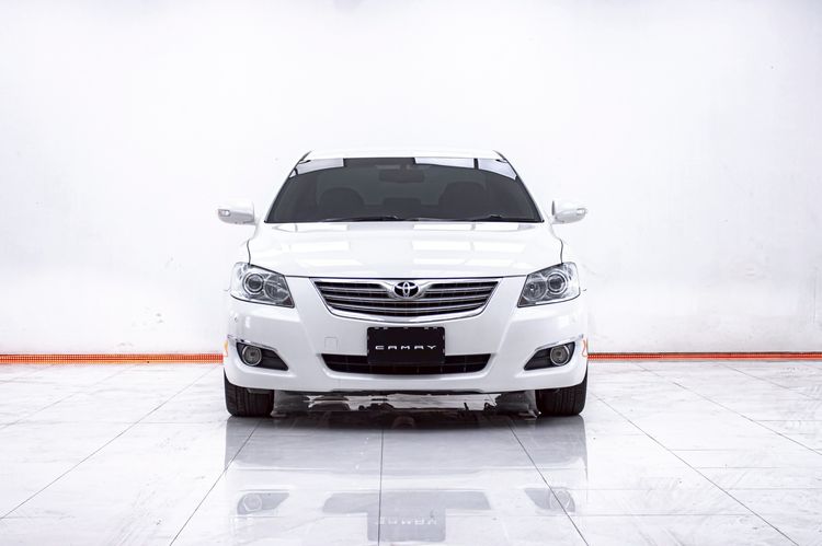 Toyota Camry 2007 2.4 V Sedan เบนซิน ไม่ติดแก๊ส เกียร์อัตโนมัติ ขาว รูปที่ 4