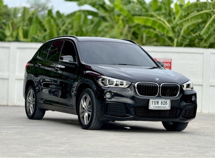 BMW X1 2019 2.0 sDrive18d M Sport Utility-car ดีเซล ไม่ติดแก๊ส เกียร์อัตโนมัติ ดำ รูปที่ 3