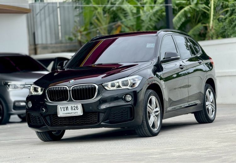 รถ BMW X1 2.0 sDrive18d M Sport สี ดำ