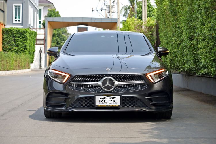 Mercedes-Benz CLS-Class 2019 CLS300 Sedan ดีเซล ไม่ติดแก๊ส เกียร์อัตโนมัติ เทา รูปที่ 3