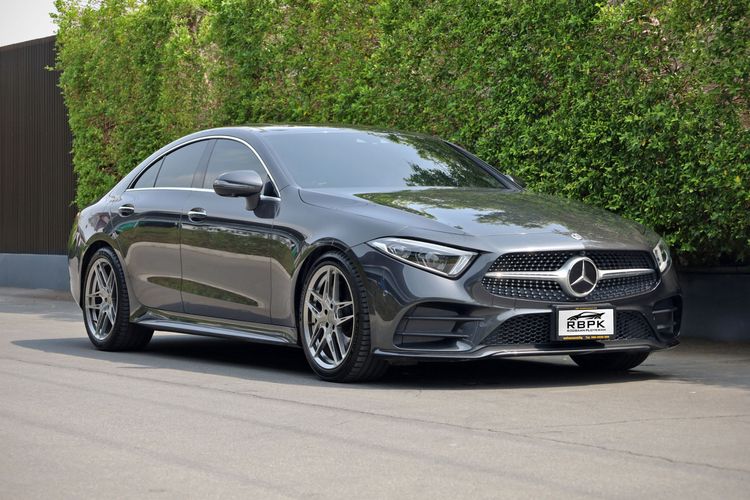 Mercedes-Benz CLS-Class 2019 CLS300 Sedan ดีเซล ไม่ติดแก๊ส เกียร์อัตโนมัติ เทา รูปที่ 4