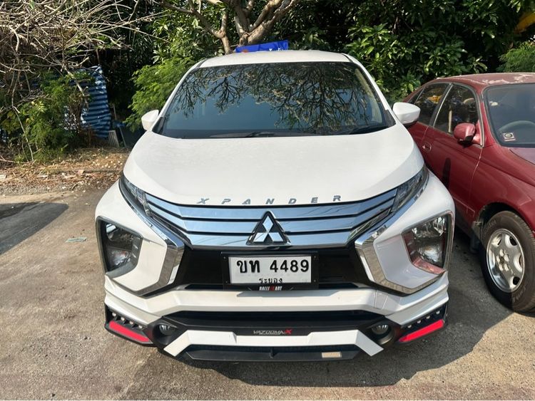 Mitsubishi Xpander 2019 1.5 GT Van เบนซิน ไม่ติดแก๊ส เกียร์อัตโนมัติ ขาว รูปที่ 2