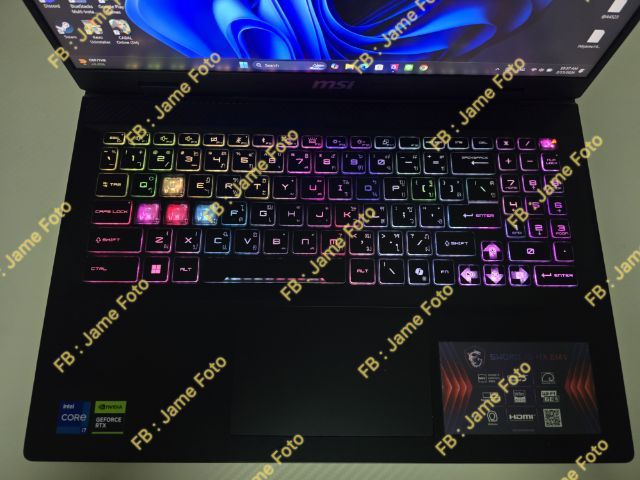 MSI Sword 16 HX i7 Gen14 RTX4090 RAM 64GB รูปที่ 2