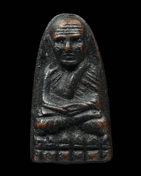 หลวงพ่อทวดวัดช้างให้ หลังเตารีดพิมพ์กลาง ปี 2505